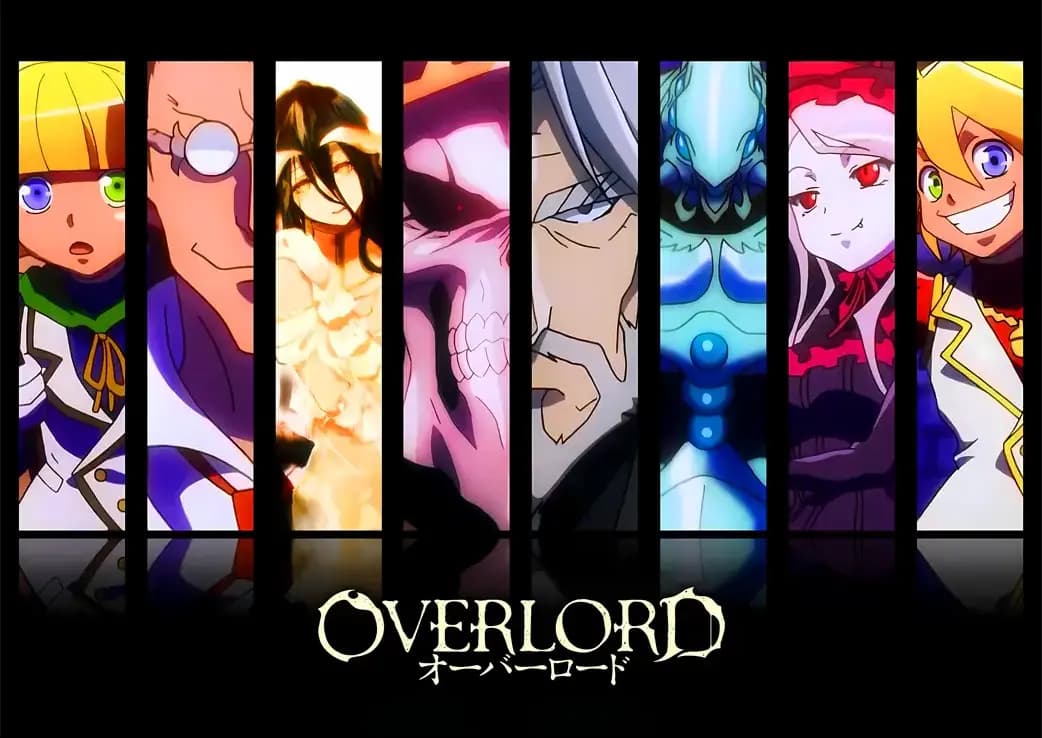 متال پوستر انیمه Overlord کد N602