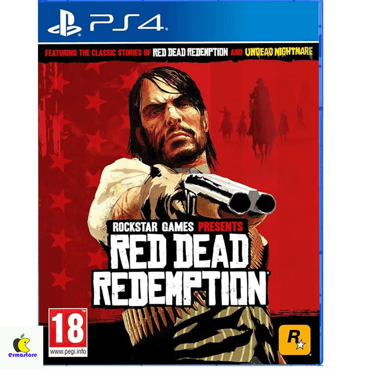 دیسک بازی Red Dead Redemption 1 Remastered برای پلی استیشن 4