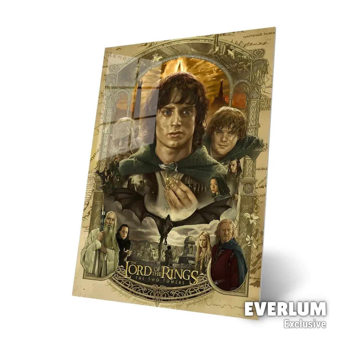 متال پوستر فیلم Lord Of The Rings کد N606 — تصویر ۴