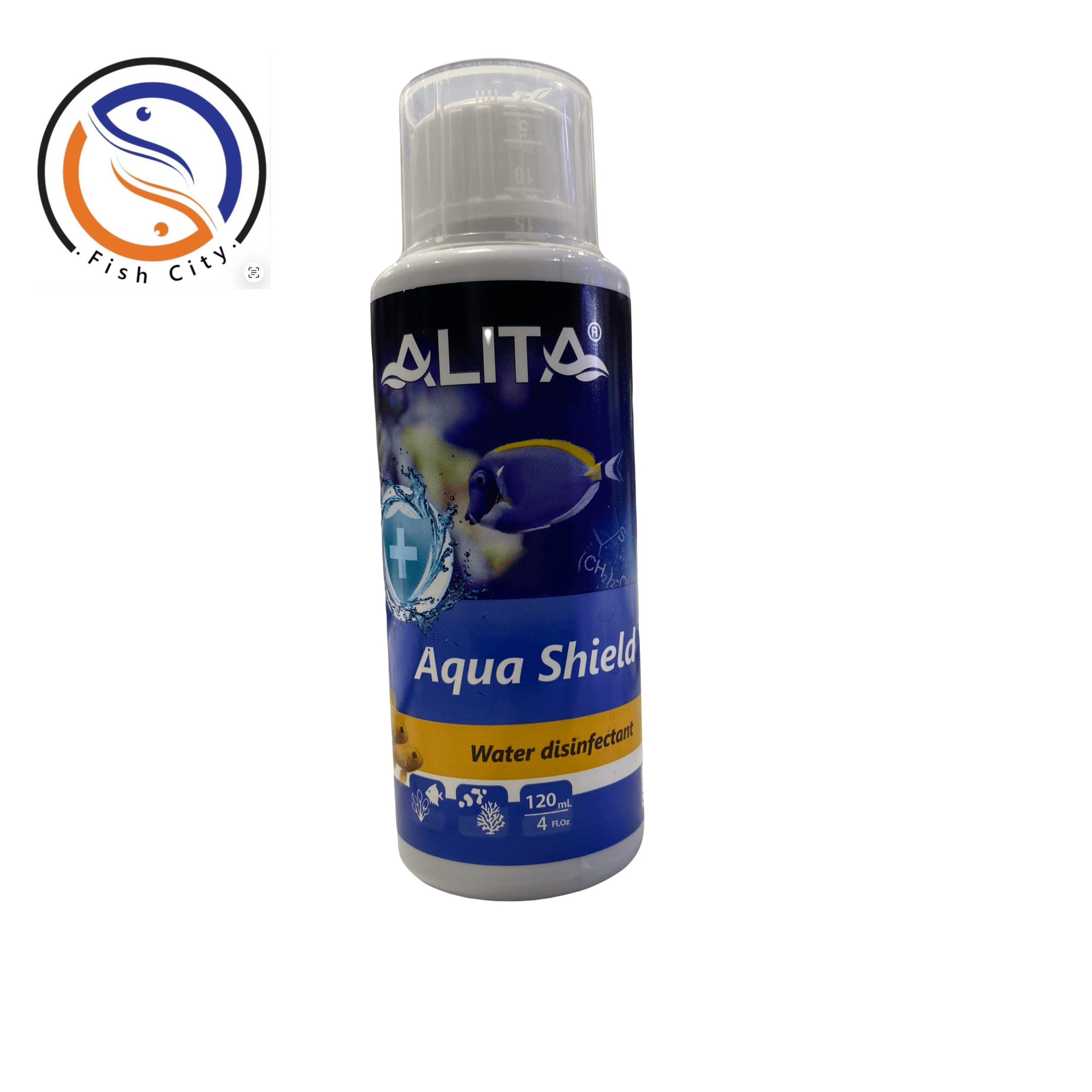 محلول ضدعفونی کننده آکواریوم مدل Aqua shield برند آلیتا