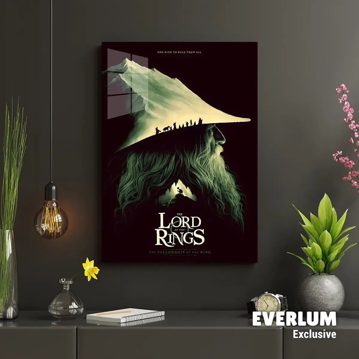 متال پوستر فیلم Lord Of The Rings کد N605 — تصویر ۳