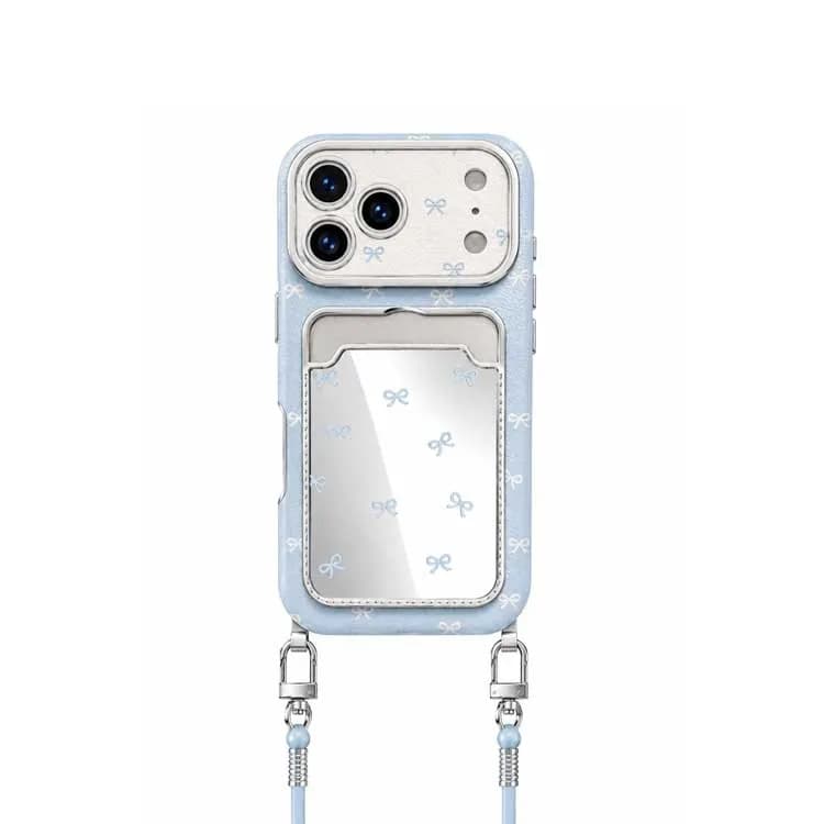 قاب BLUE MIRROR مدل iPhone 17 Pro Max | قاب آینه‌ای شیک