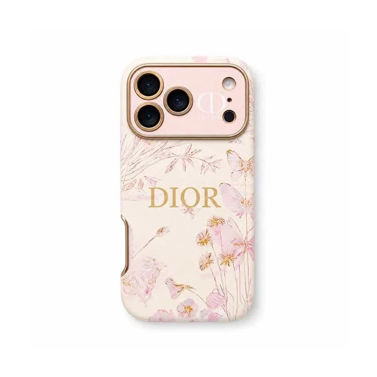 قاب DIOR PINK مدل iPhone 17 Pro Max | قاب صورتی شیک