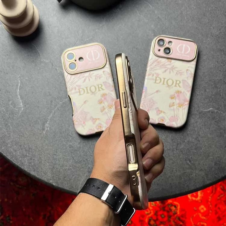 قاب DIOR PINK مدل iPhone 17 Pro Max | قاب صورتی شیک — تصویر ۴