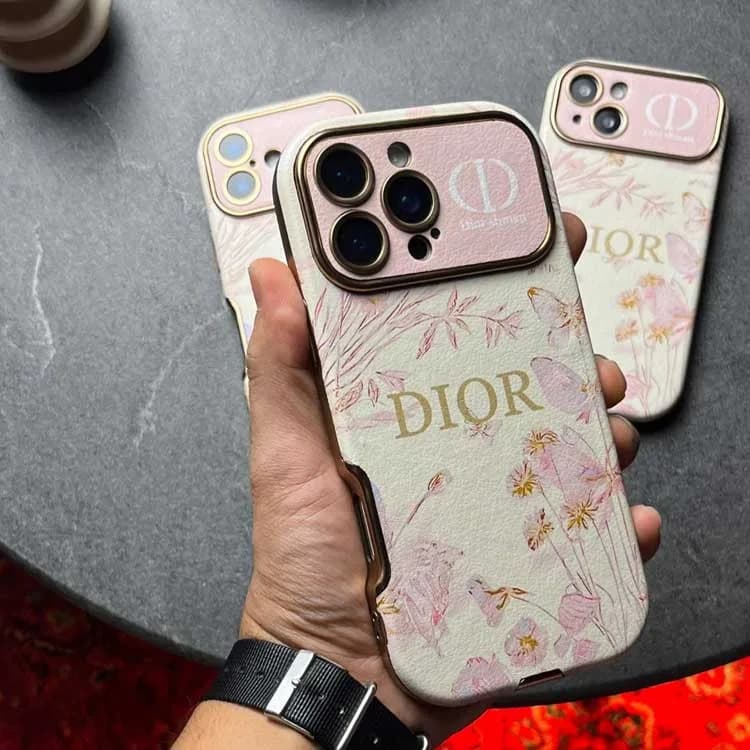 قاب DIOR PINK مدل iPhone 16 Pro Max | قاب صورتی شیک — تصویر ۷