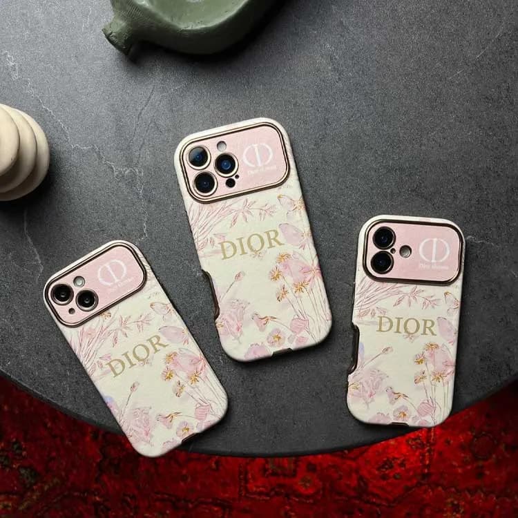 قاب DIOR PINK مدل iPhone 16 Pro Max | قاب صورتی شیک — تصویر ۳