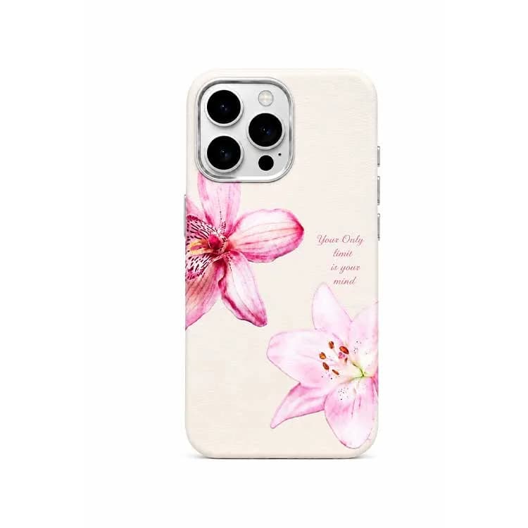 قاب لیلیوم صورتی مدل iPhone 13 Pro Max | قاب فانتزی شیک