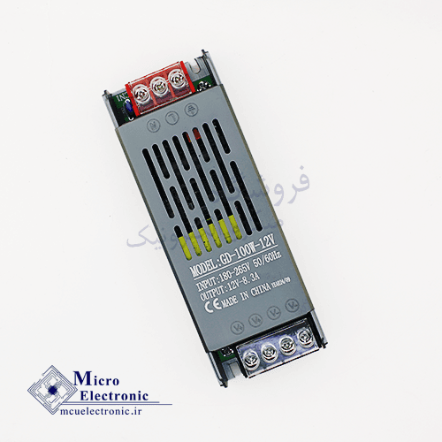 سوئیچینگ اسلیم 12v 8.3a 100w