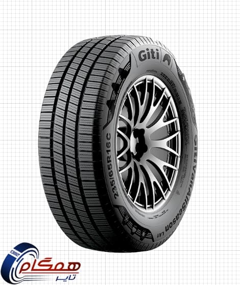 لاستیک جی تی مدل VAN ALLSEASON LA1 سایز 215/70R15
