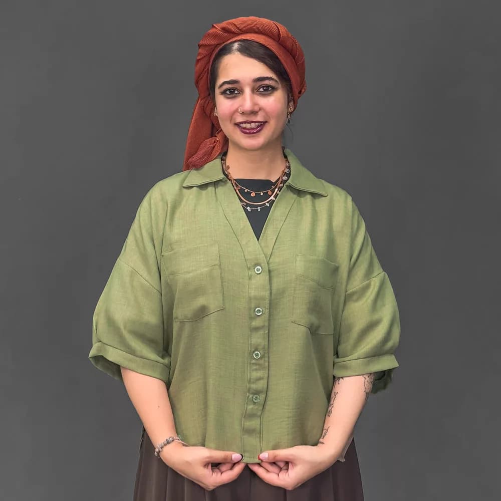شومیز دخترانه کد 30692 — تصویر ۵