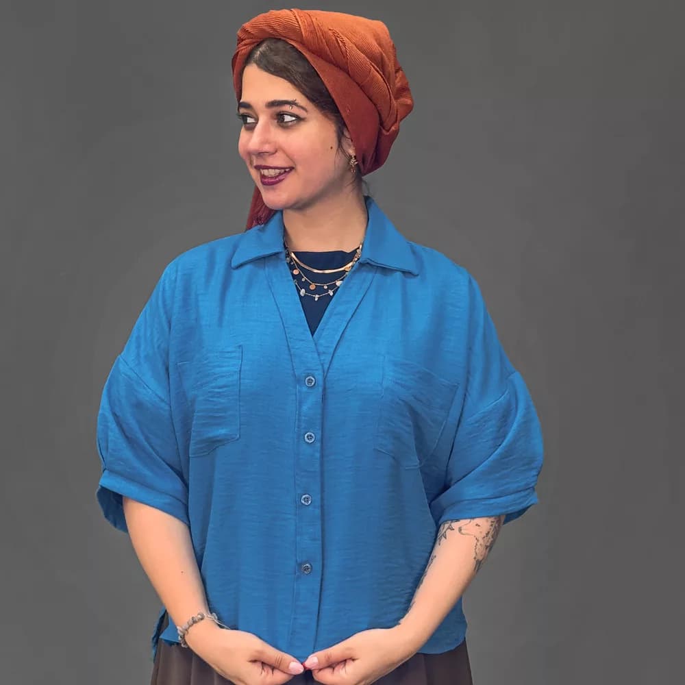 شومیز دخترانه کد 30692 — تصویر ۳