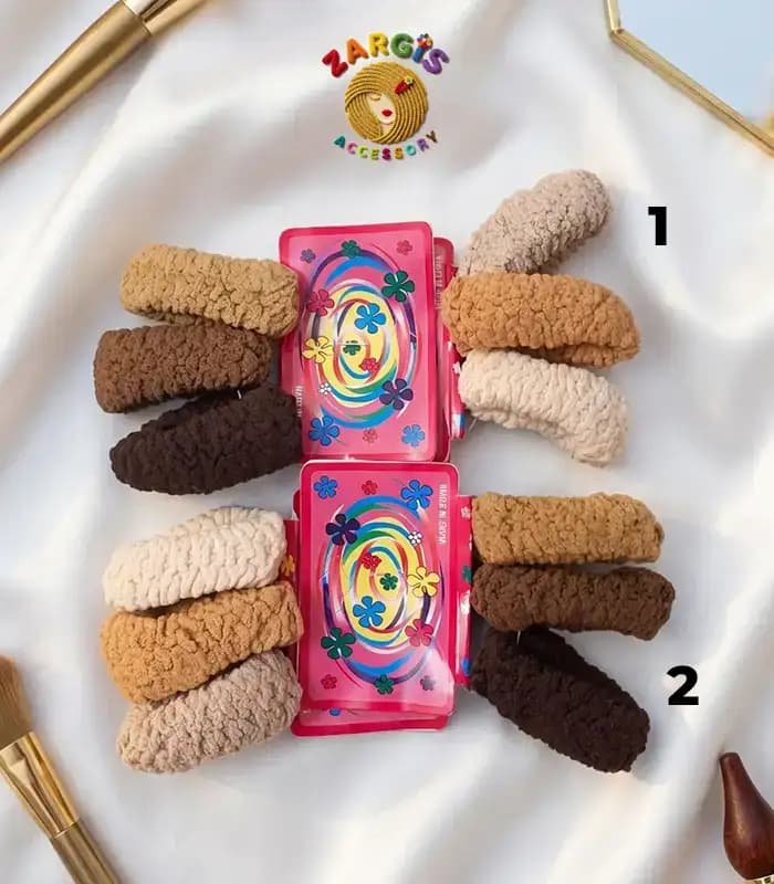 کش مو رینگی 3 عددی