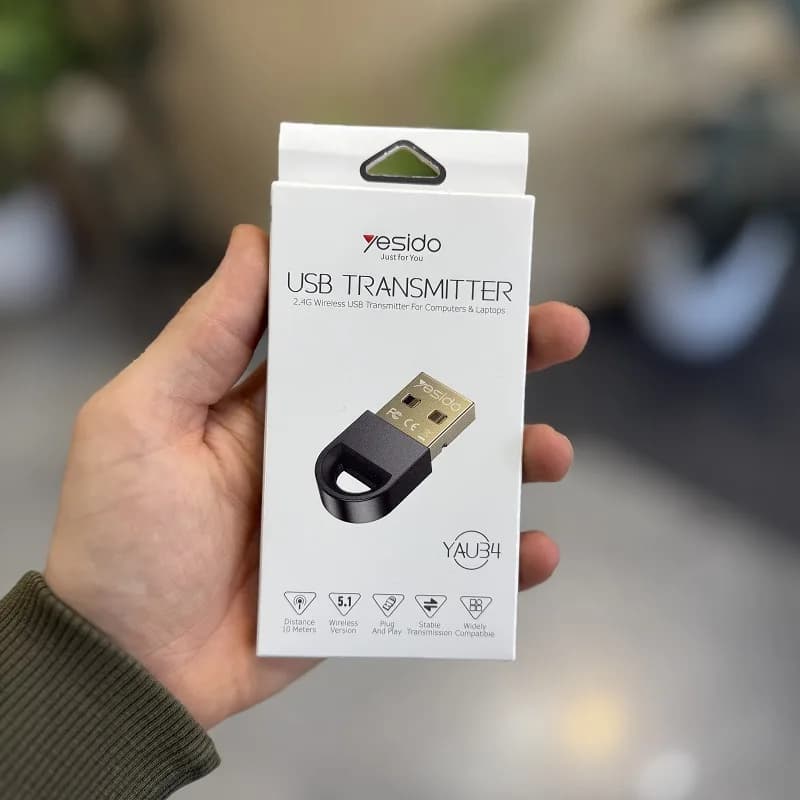 دانگل بلوتوث USB یسیدو مدل YAU34 — تصویر ۵