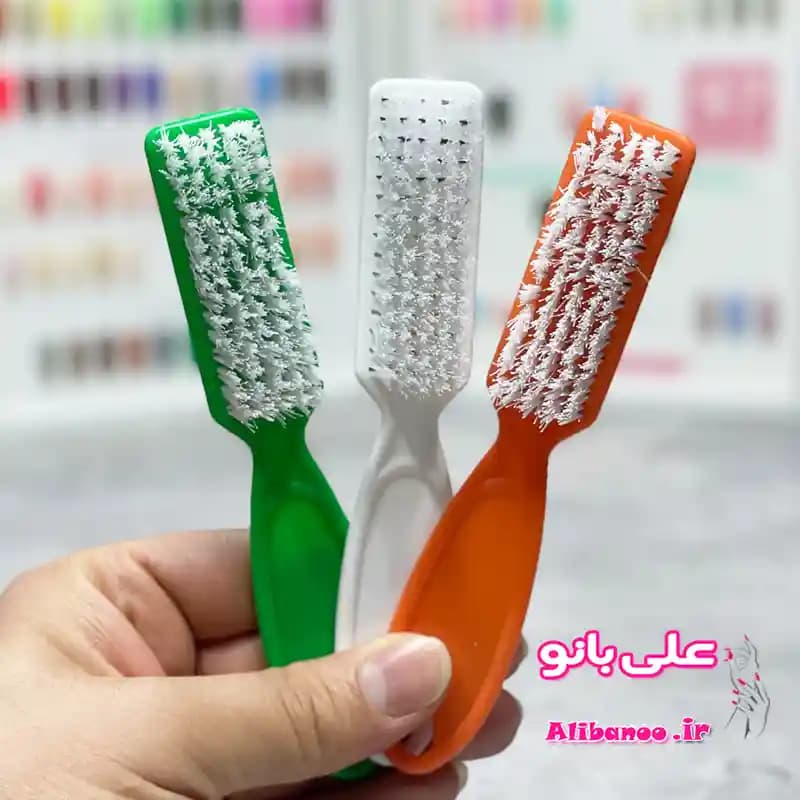 فرچه ناخن دسته بلند