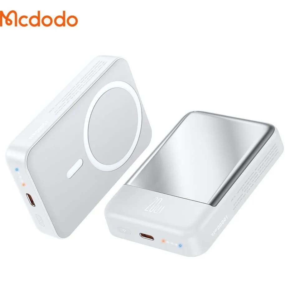 پاوربانک وایرلس 10000 مگنتی مک دودو Mcdodo MC-4261 توان 20 وات — تصویر ۷