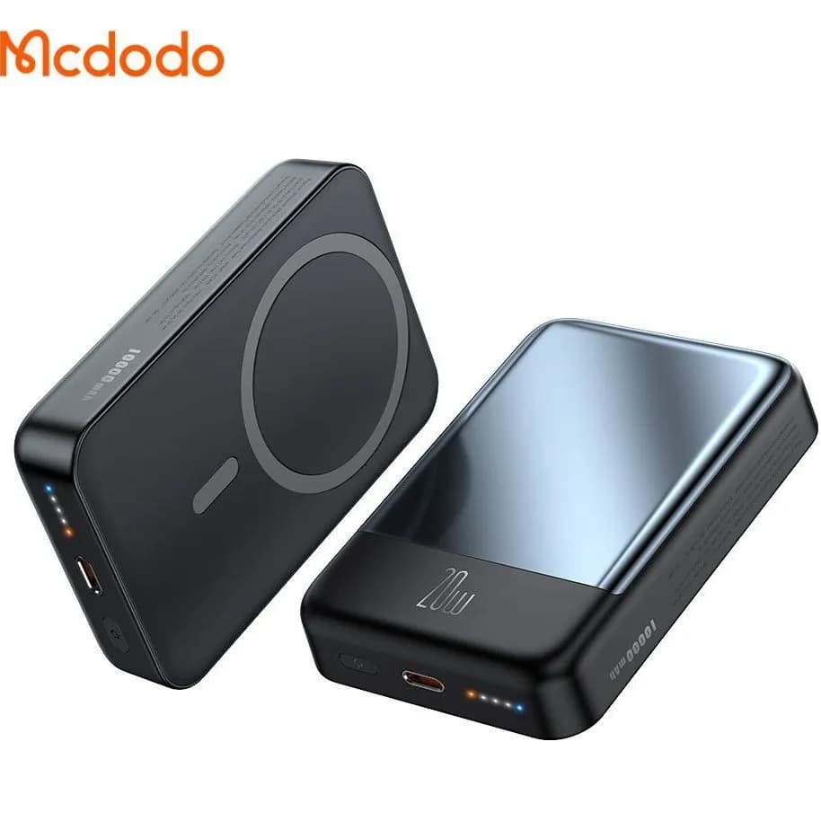 پاوربانک وایرلس 10000 مگنتی مک دودو Mcdodo MC-4261 توان 20 وات — تصویر ۵