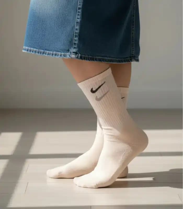 جوراب زنانه ساقدار فانتزی Nike — تصویر ۴
