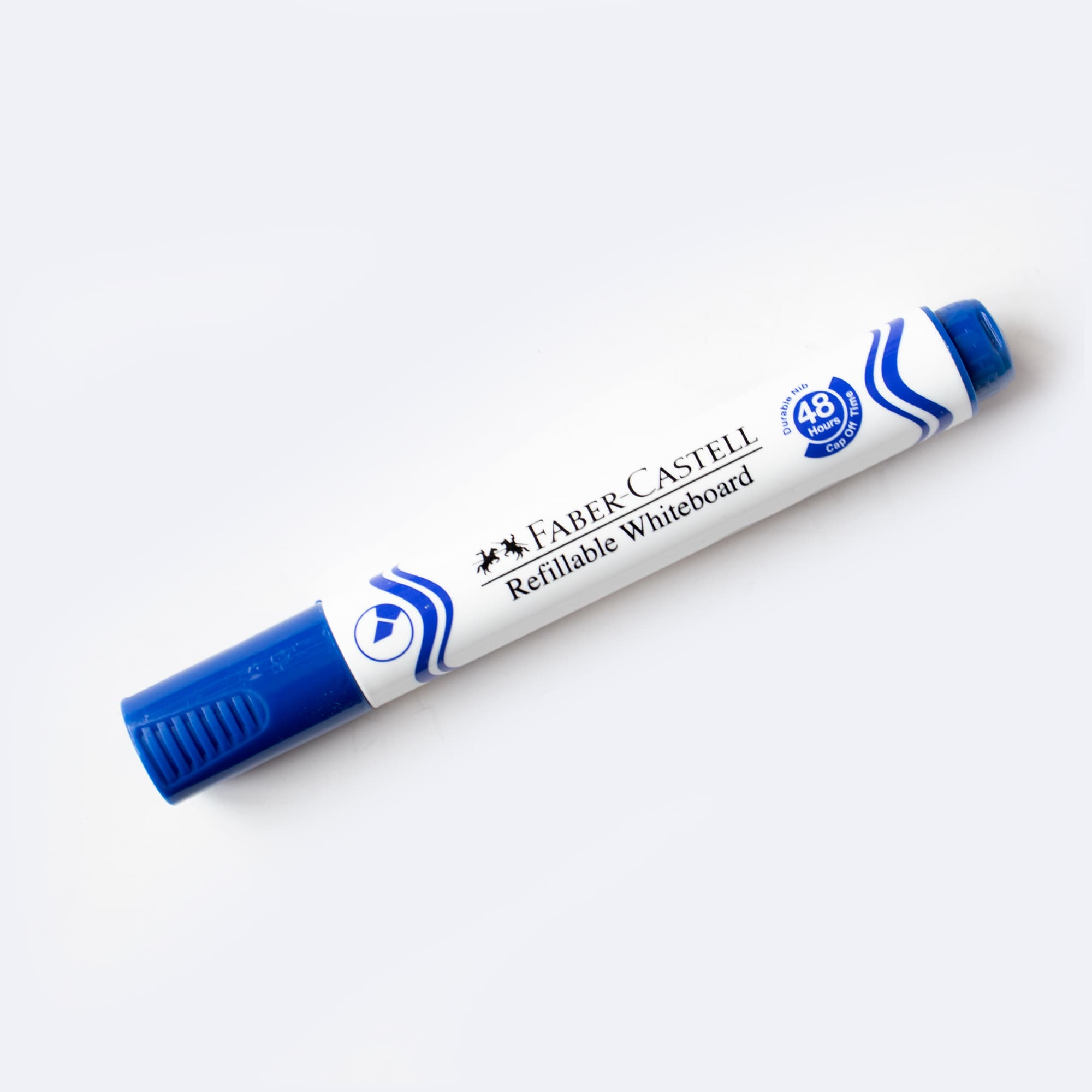 ماژیک وایت برد آبی تیره سر تخت فابرکاستل (FABERCASTELL) — تصویر ۲