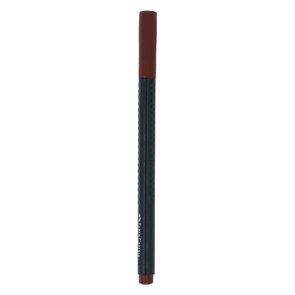 روان نویس نوک نمدی قهوه ای پر رنگ فابرکاستل (FABER CASTELL)