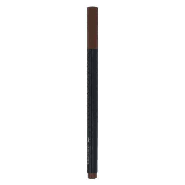 روان نویس نوک نمدی قهوه ای کم رنگ فابرکاستل (FABER CASTELL)