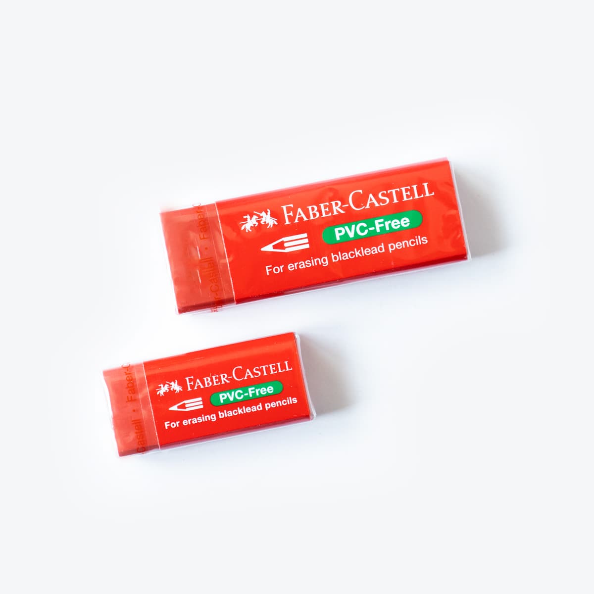 پاک کن قرمز فابرکاستل (FABER CASTELL)