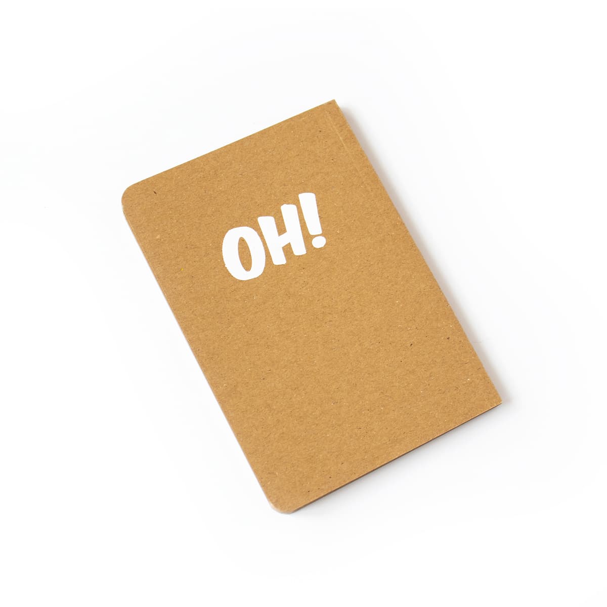 دفتر کرافت A6 طرح OH پیل (PILL)