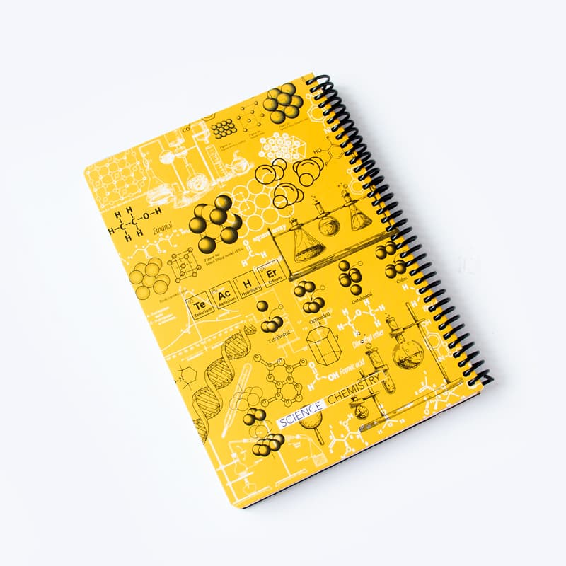 دفتر خط دار CHEMISTRY زرد دات نوت (dotnote)