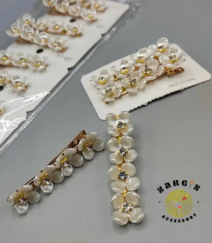 گیره انبری گل نگینی