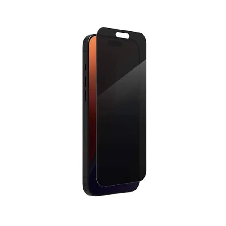 گلس پرایوسی iPhone 12 | محافظ صفحه شیشه‌ای حریم خصوصی آنتی استاتیک — تصویر ۳