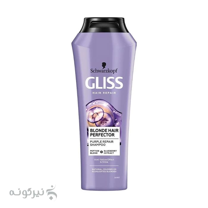 شامپو گلیس بنفش احیا کننده مو