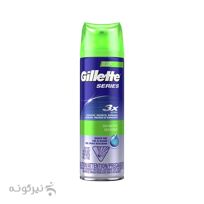 ژل اصلاح مردانه ژیلت مدل Sensitive