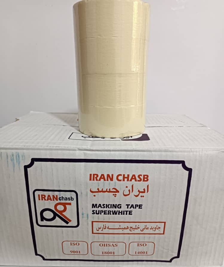 نوار چسب کاغذی ۵ سانتی ایران چسب