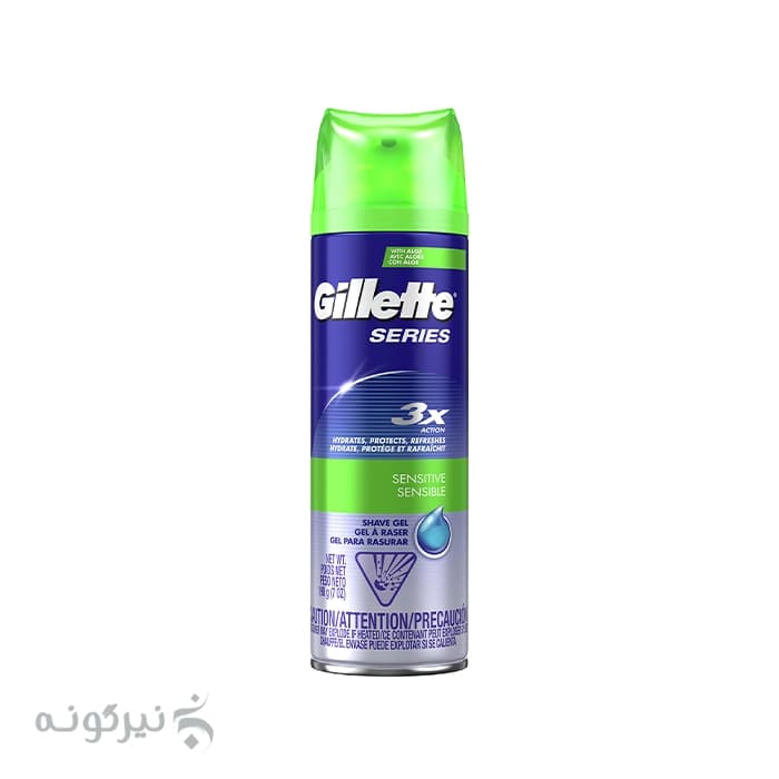 ژل اصلاح مردانه ژیلت مدل soothing