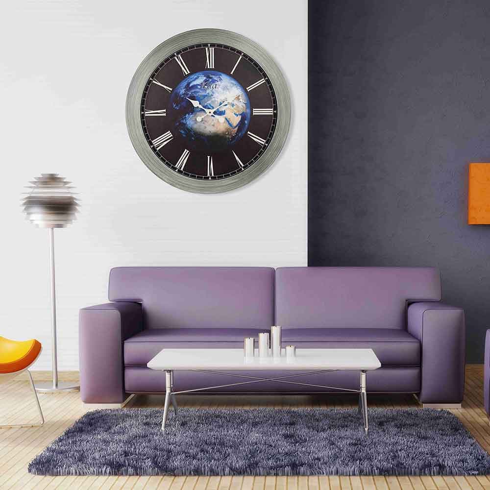 ساعت دیواری چوبی کیتا، مدل آنتیک، کد CKA 714 – (قطر 60 cm) — تصویر ۶