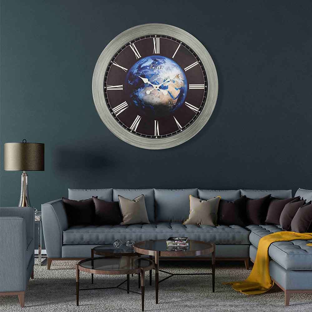 ساعت دیواری چوبی کیتا، مدل آنتیک، کد CKA 714 – (قطر 60 cm) — تصویر ۵