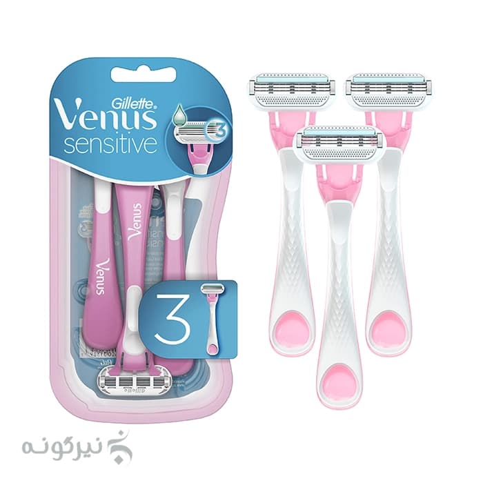 تیغ اصلاح ژیلت مدل VENUS سه لبه