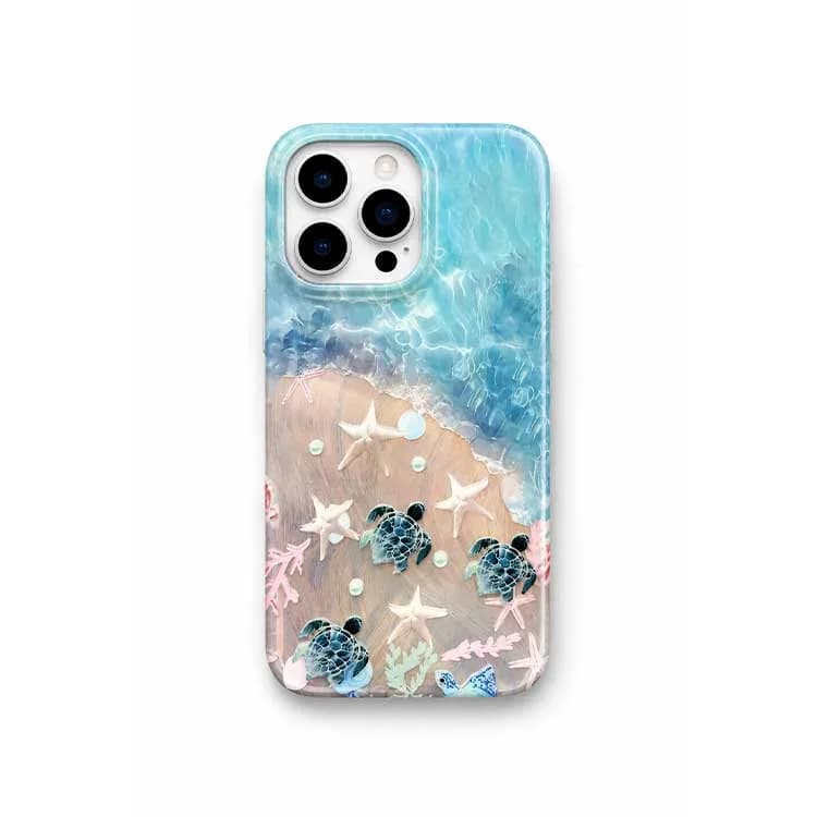 قاب هولوگرامی دریا مدل iPhone 14 Pro Max | قاب فانتزی شیک