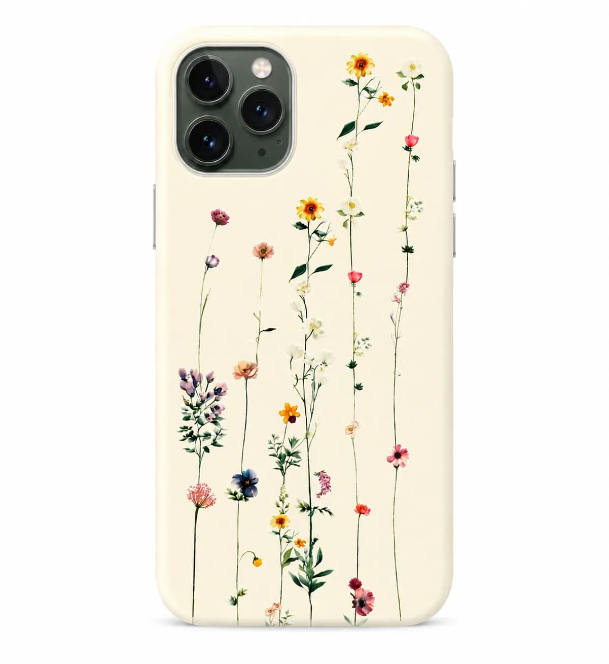 قاب طرح گل خیزران چرمی آیفون iPhone 12 Pro | قاب چرمی فانتزی با طراحی گل خاص