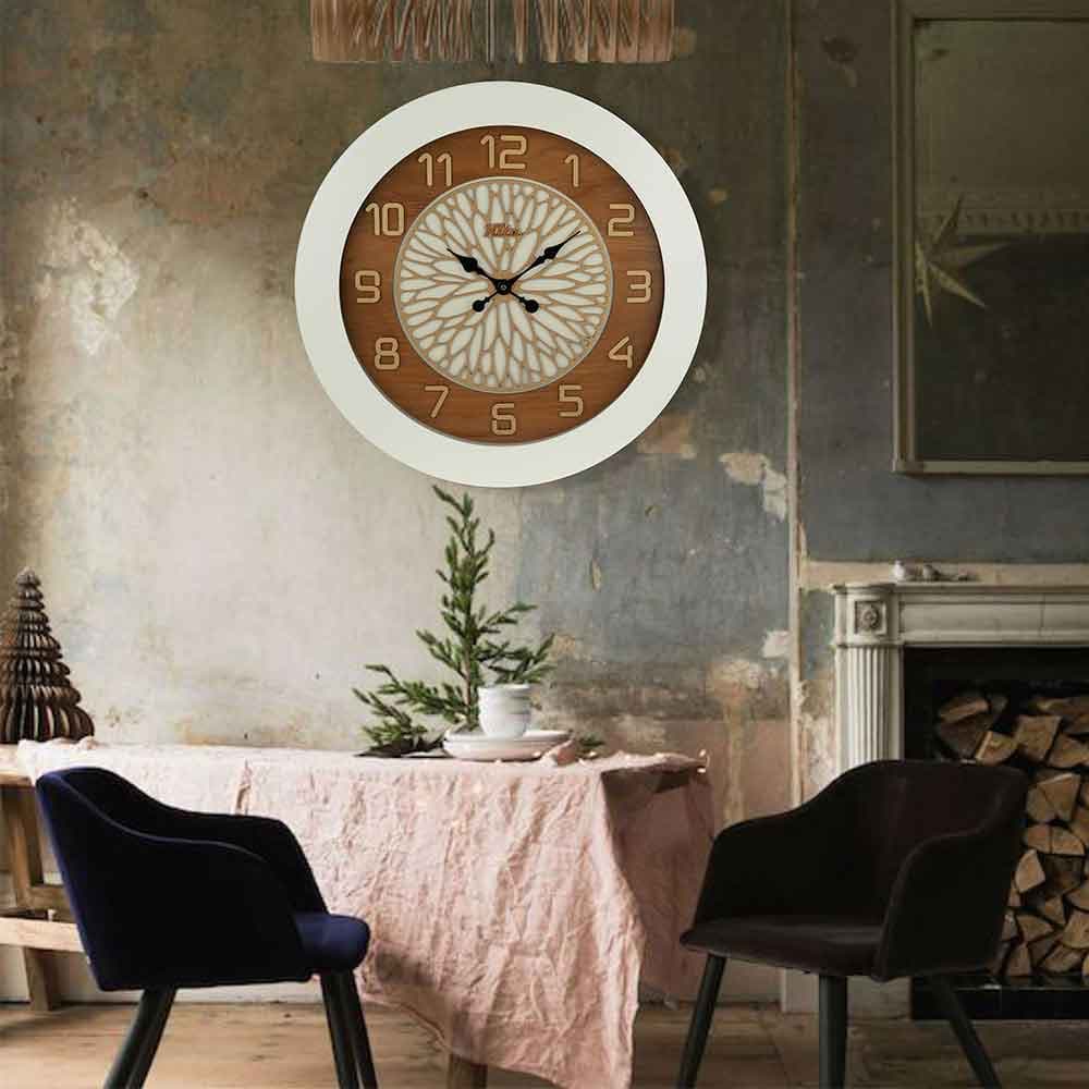 ساعت دیواری چوبی کیتا، مدل رویال، کد CKS 644-W – (60 ،40 و 80 cm) — تصویر ۵