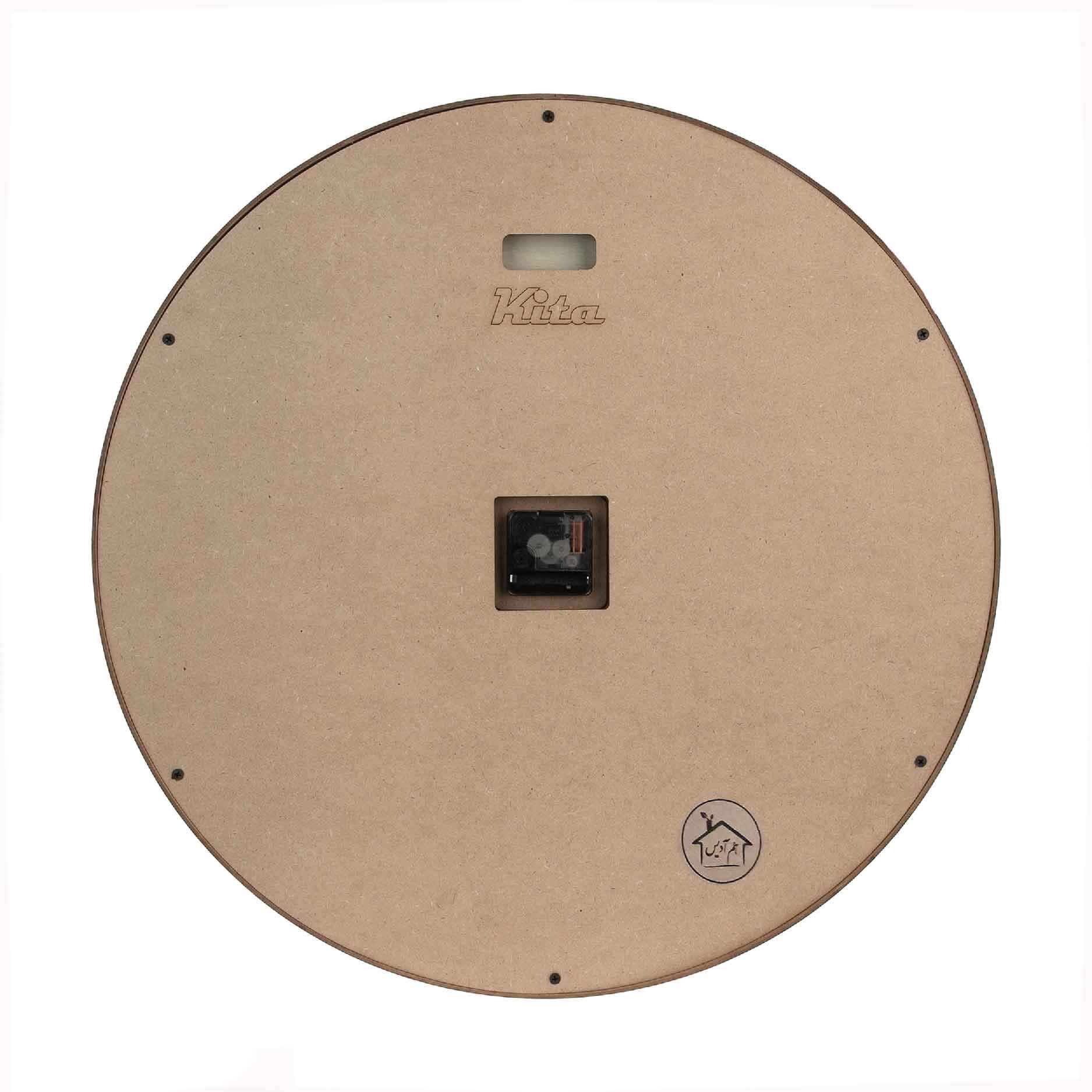 ساعت دیواری چوبی کیتا، مدل رویال، کد CKS 644-W – (60 ،40 و 80 cm) — تصویر ۹