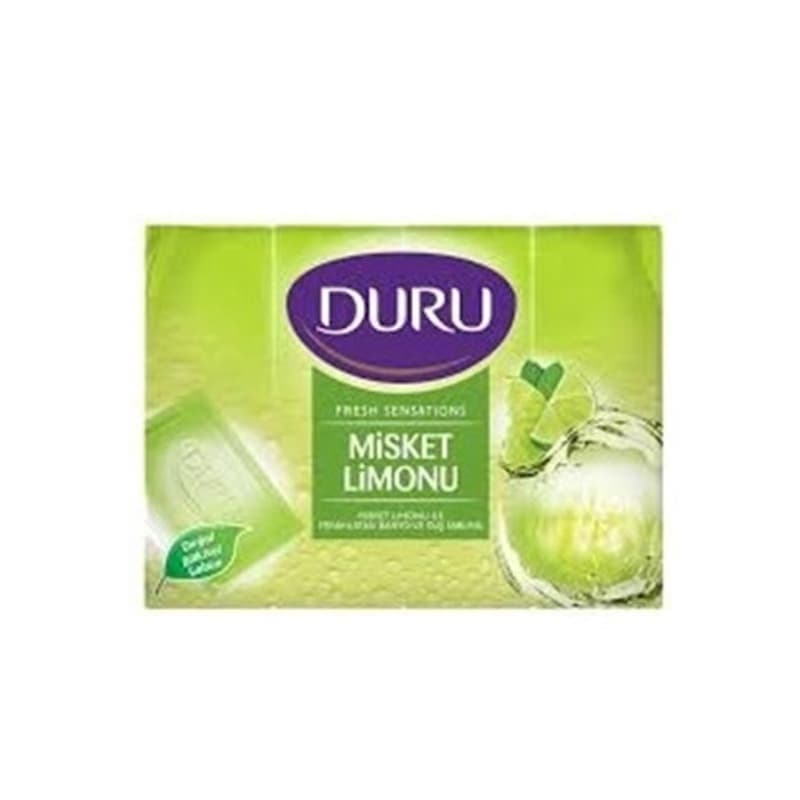 صابون حمام دورو DURU بسته 4عددی رایحه لیمو