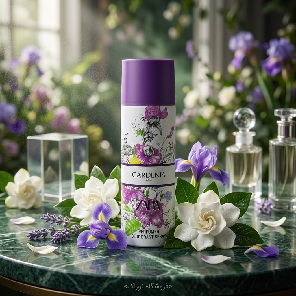 اسپری بدن زنانه گاردنیا زارا حجم ۲۰۰ میل | اسپری Gardenia