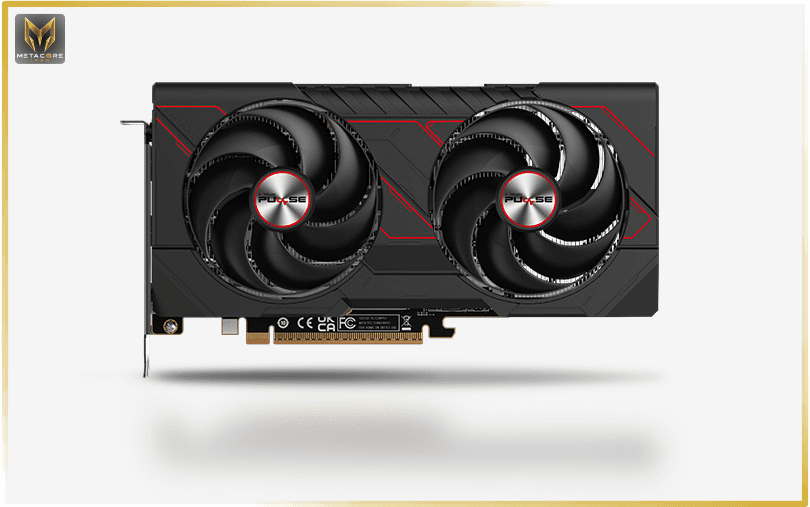 کارت گرافیک سافایر مدل Sapphire PULSE AMD Radeon RX9060XTOC16GB