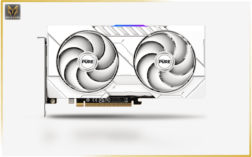 کارت گرافیک سافایر مدل Sapphire PURE AMD Radeon RX9060XTOC 16GB