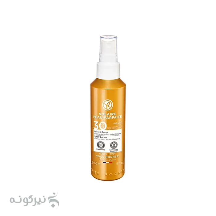 اسپری لوسیون ضد آفتاب بدن ایوروشه حاوی SPF30