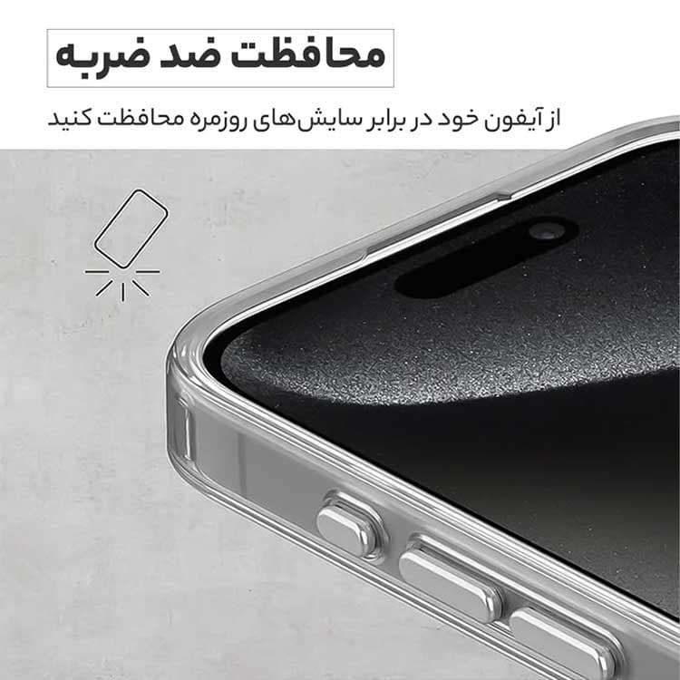 قاب شفاف BELKIN مدل Samsung Galaxy S26 Ultra | محافظ شفاف و مقاوم — تصویر ۳