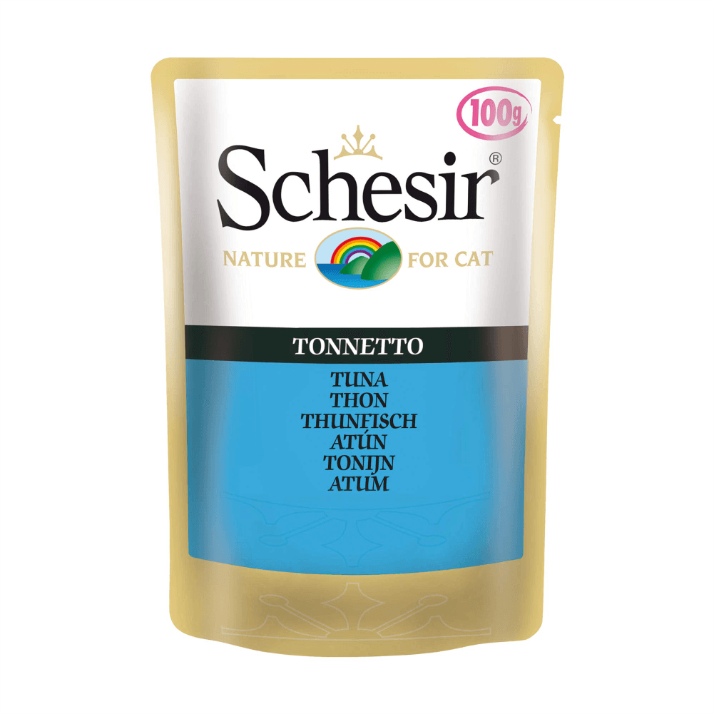 پوچ کیتن ماهی تن شسیر – Schesir Kitten pouch with touna