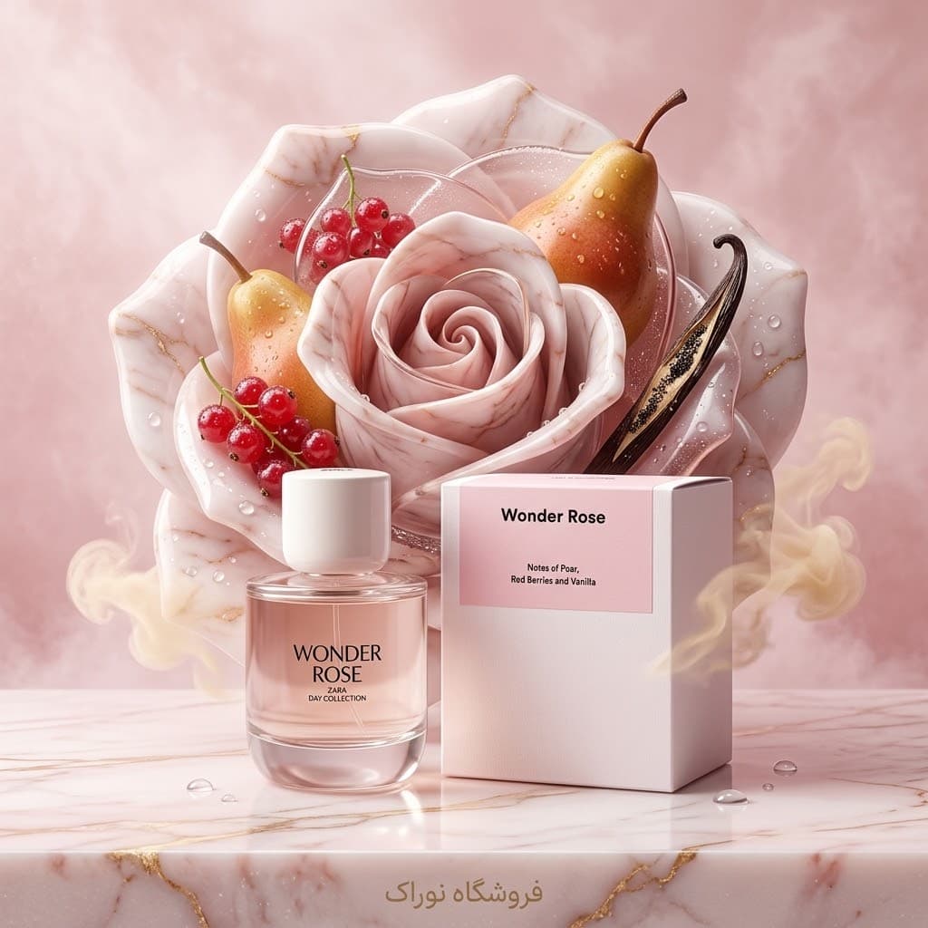 عطر اورجینال زارا واندر رز 90 میل | Zara Wonder Rose EDT