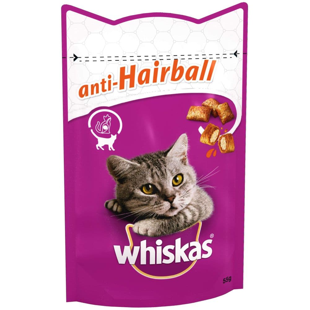 ز_Whiskas anti hairball treats with chicken