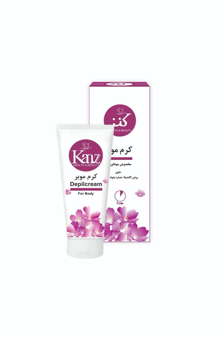 کرم موبر بدن کنز حجم 100 میل